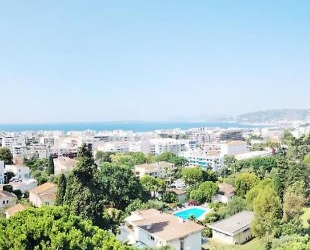 Charming T2 Eden Park With Swimming Pool Private Parking Apartment Juan-les-Pins Bagian luar foto