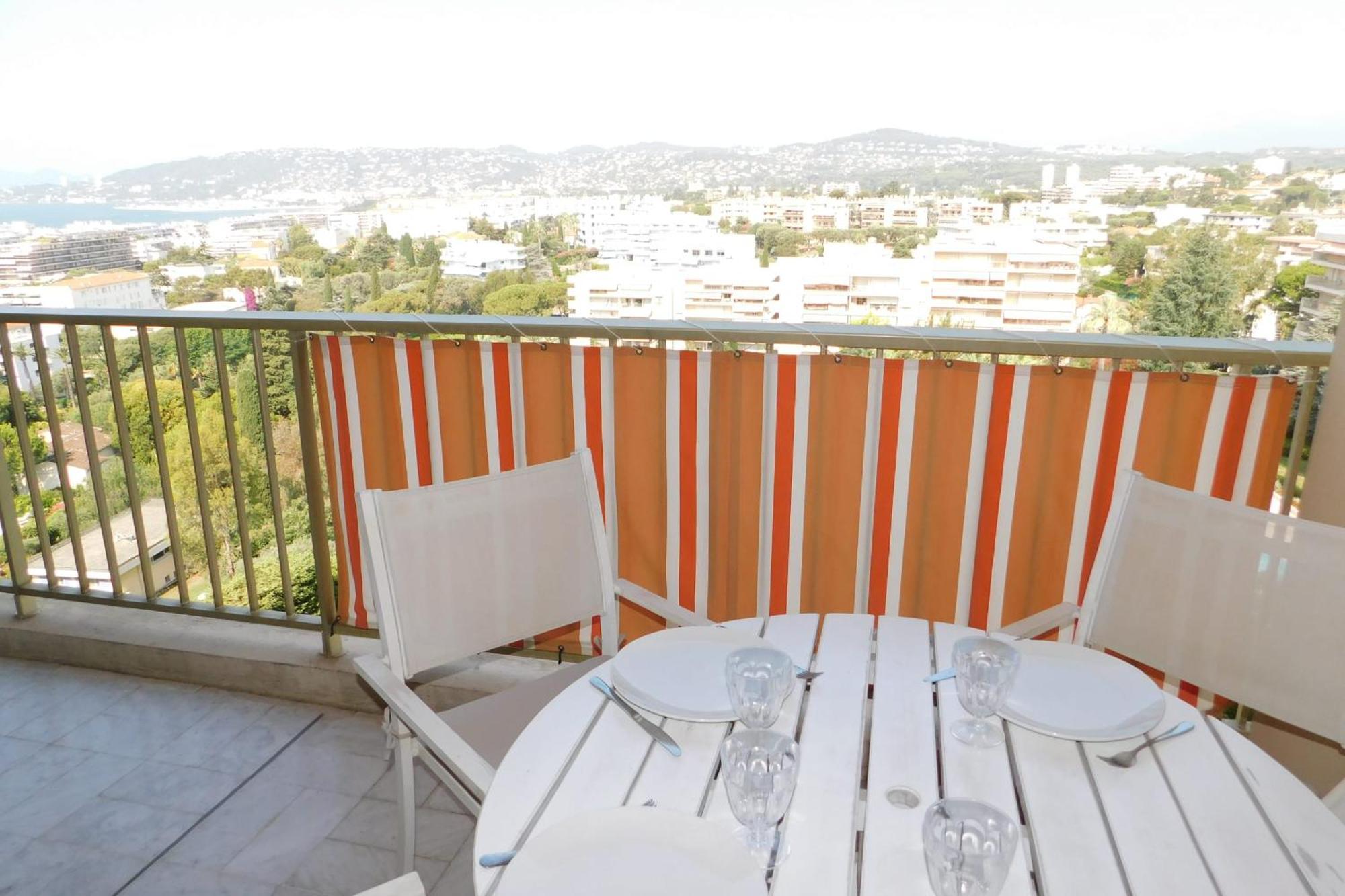 Charming T2 Eden Park With Swimming Pool Private Parking Apartment Juan-les-Pins Bagian luar foto
